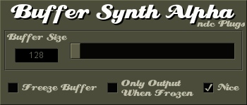 Buffer Synth Alpha